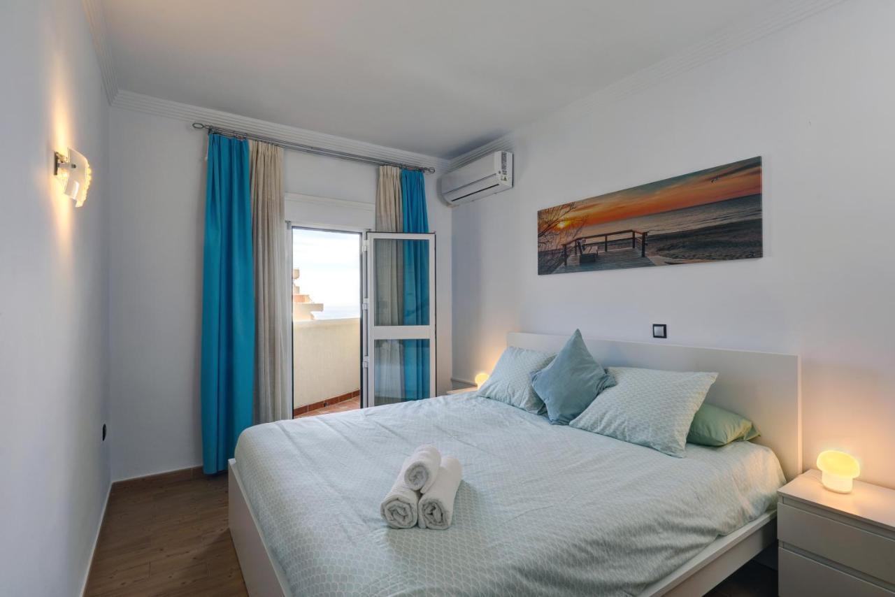 074 - Fabulous Sea View Apartment In Benal Beach Complex Benalmádena Eksteriør billede