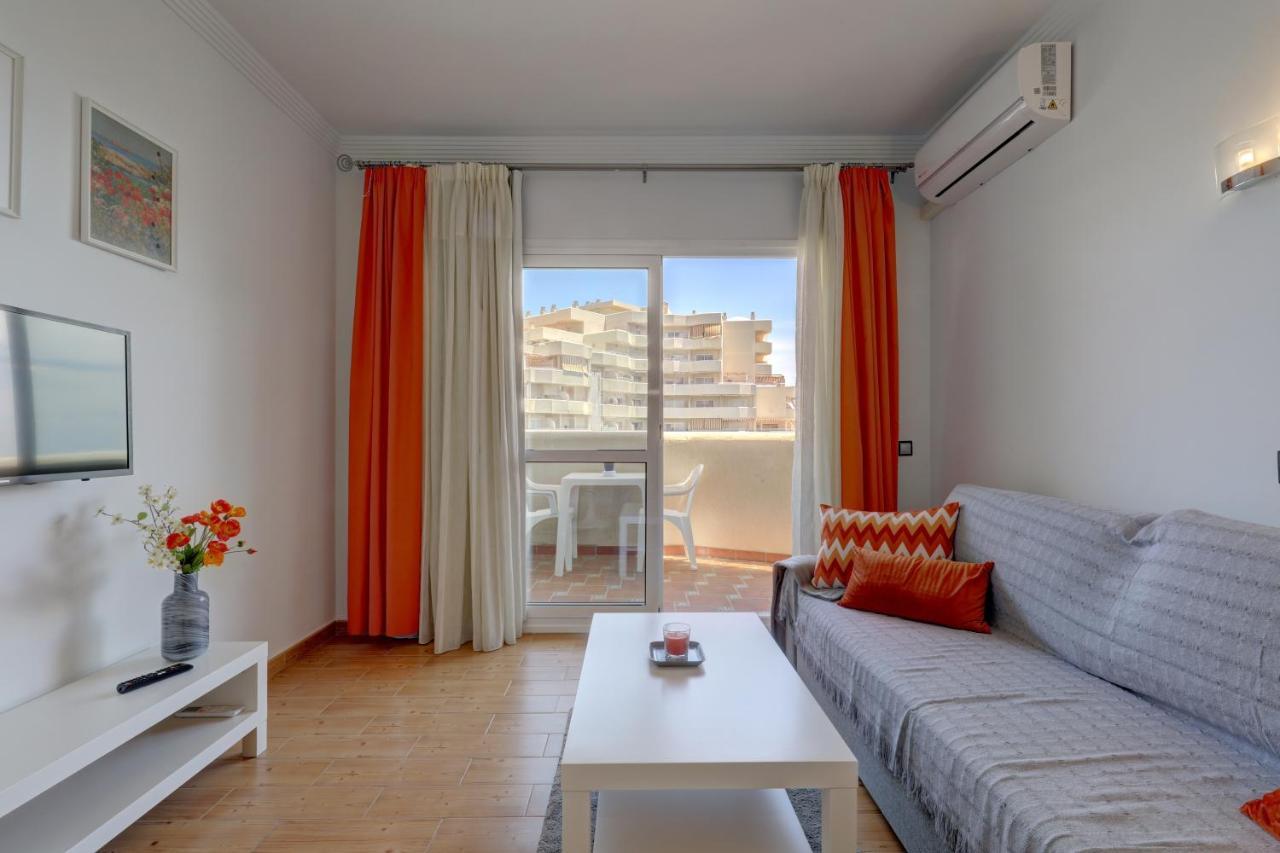074 - Fabulous Sea View Apartment In Benal Beach Complex Benalmádena Eksteriør billede