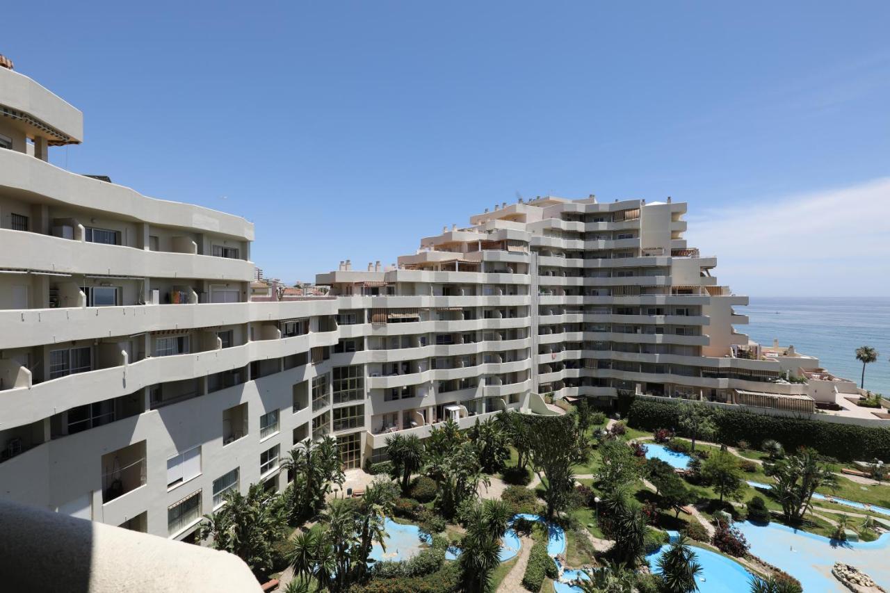 074 - Fabulous Sea View Apartment In Benal Beach Complex Benalmádena Eksteriør billede